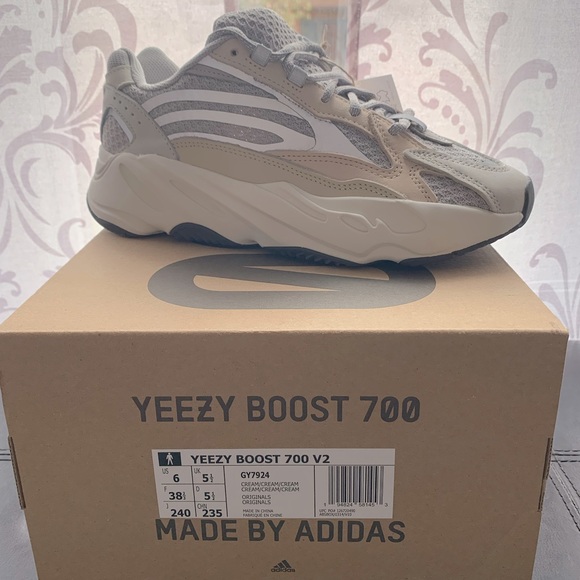 Yeezy Shoes - ❌SOLD❌Yeezy Boost 700 V2 Cream/Cream/Cream - 6M/7W
